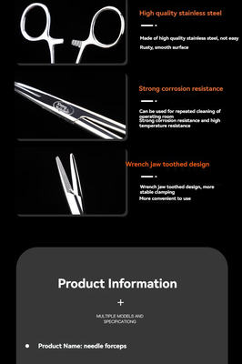 Essional Use Mayo Hegar Surgical Scissors Manual Forceps 5 8 Inches Steel Material for Mayo Hegar Tc  Surgical Scissors