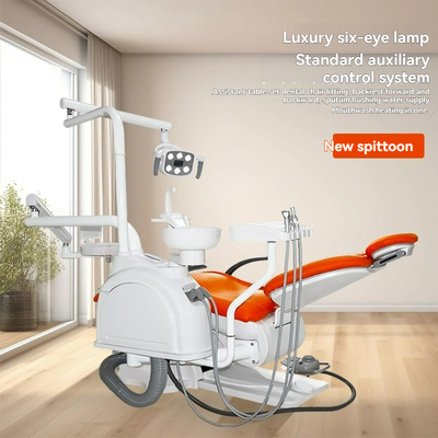 Multi-adjustable Dental Comprehensive Treatment Chair Double-joint Headrest Comfort for Patients