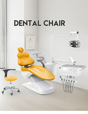 Comfortable Dental Treatment Chair Soft-padded Dental Chair with Adjustable Backrest and Armrests
