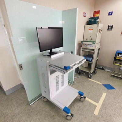 Hospital Furniture Medical Trolley Mobile Nursing Workstation and Surgical Instrument Trolley