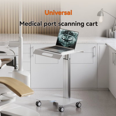 Ergonomic Hospital Rounding Cart Compact Design with Lockable Wheels for Healthcare Facility Rounds